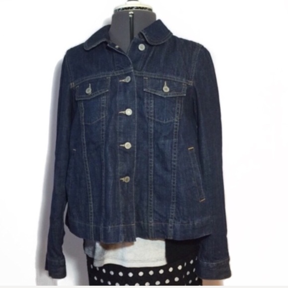 GAP Jackets & Blazers - GAP Swing Jean Denim Jacket S